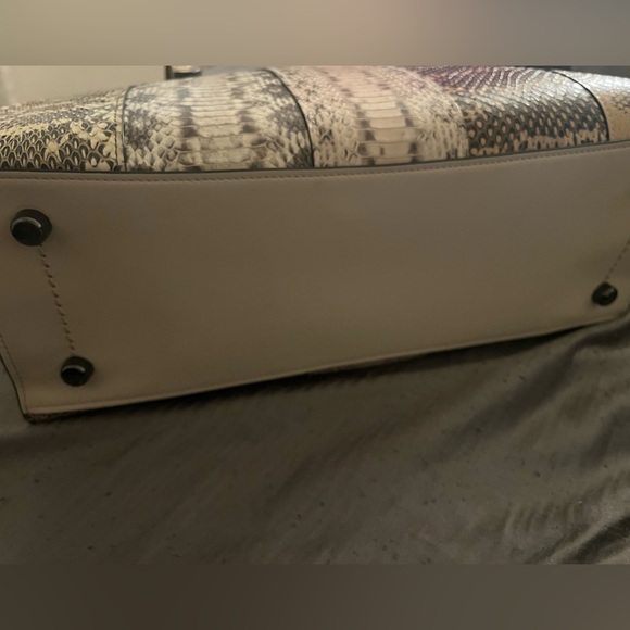 Snakeskin Coach Charlie Carryall - Picture 3 of 5